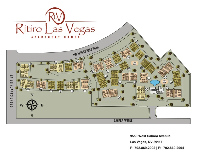 Sitemap of Ritiro Apartments property